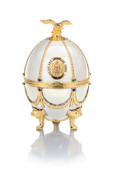 Carafe in Pearl Faberge Egg
